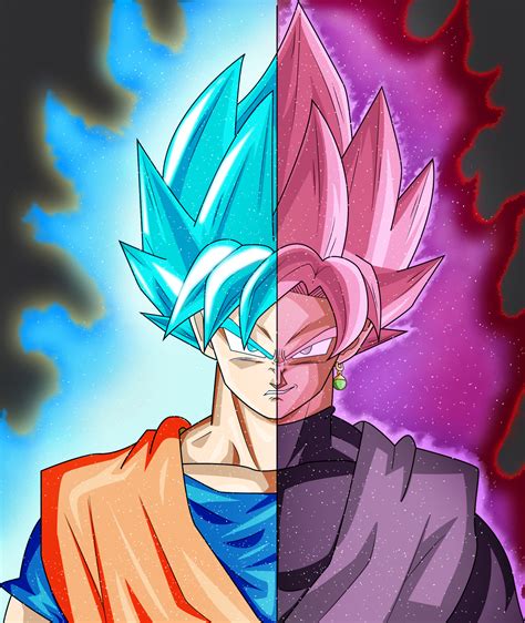 goku and goku|goku and goku black.